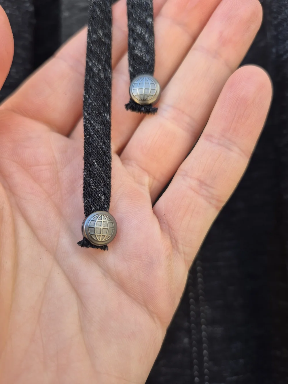 Small Black Maxi Skirt Whimsigoth Comfort Drawstring Pockets Timeless Classic - Picture 7 of 8